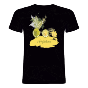 negra_AOVE HOJIBLANCA - UNISEX