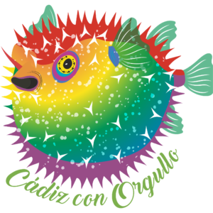 Pez globo con orgullo