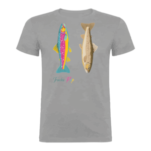 gris_vigore_TRUCHA CAMISETAS - UNISEX